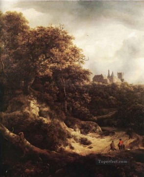 Jacob van Ruisdael Painting - El castillo de Bentheim Jacob Isaakszoon van Ruisdael